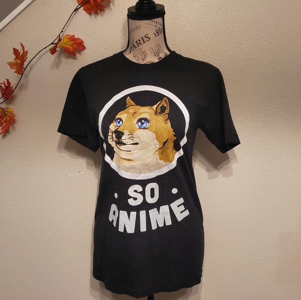 American Apparel So Anime Doge T-Shirt